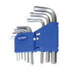 Long Hex Key Wrench Silver - 9 pcs ( 1.5,2,2.5,3,4,5,6,8,10 mm ), HHT0027