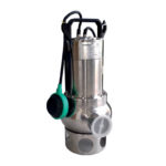 Submersible pump  Stainless Steel Sewage - HWP0010, 3/4 HP X2", 220V/60HZ, 7.5 m, 283 L/M